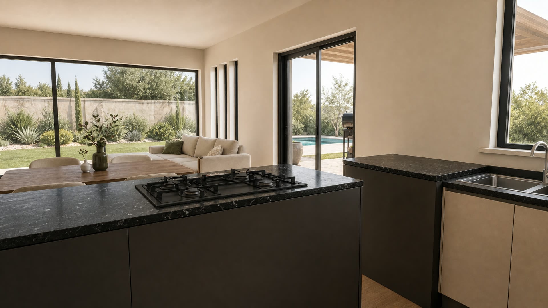 Render interno di Prato degli Ulivi usato per valorizzare una singola unità