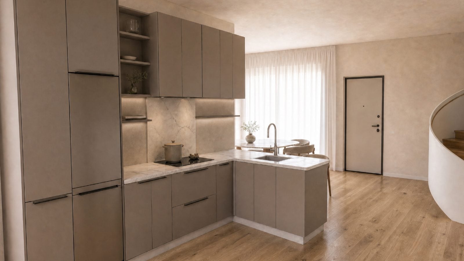 Cucina: vista degli interni