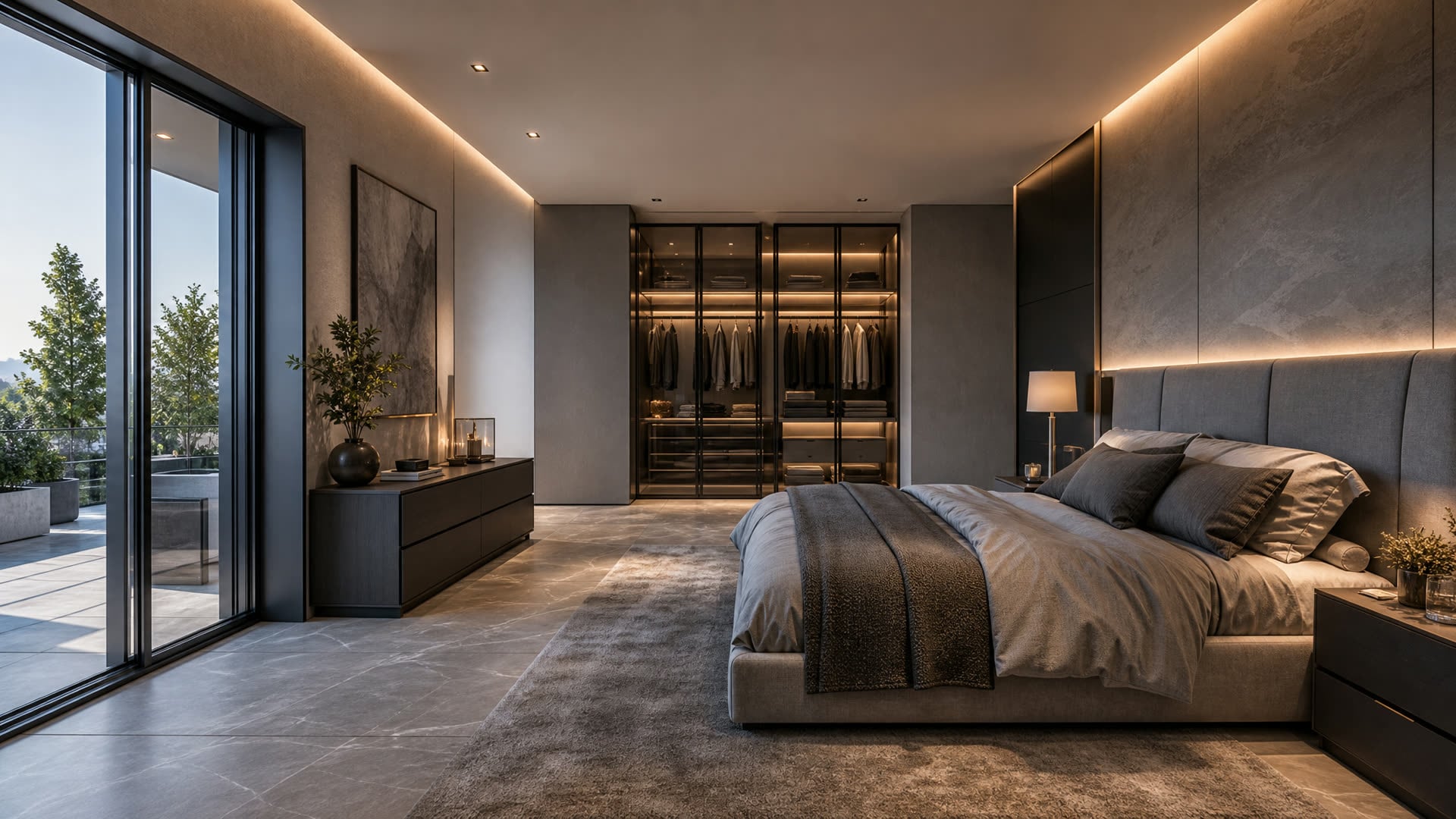 Attico: camera da letto
